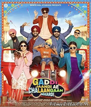 Gaddi Jaandi Ae Chalaangaan Maardi (2023) Punjabi Movie