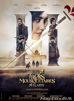 The Three Musketeers - Part II Milady (2023) Hindi Dubbed